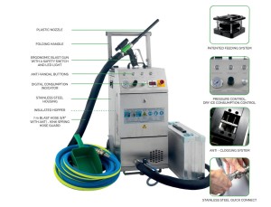 IC-310 - ICS Dry Ice - urządzenie do czyszczenia suchym lodem