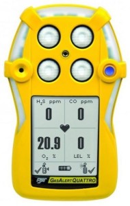 GasAlert Quattro – przenośny detektor gazu